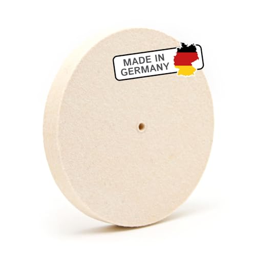 Disque de polissage en feutre 150 mm pour métal et verre