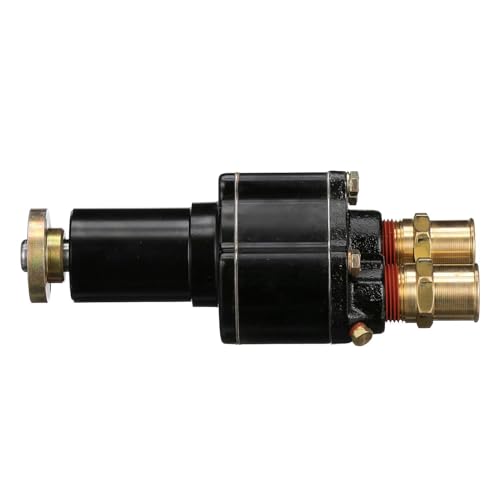 Image of Quicksilver 72774A32 Brass Sea Water Pump Housing for Mercury V-8 MerCruiser Engines with V-Belt Pulley System for Engine Accessories