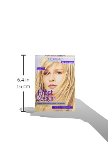 L’Oréal Paris FPS-172799 L'Oreal Paris Frost And Design Cap Hair Highlights For Long Hair, H85 Champagne, 1 Kit thumb #6
