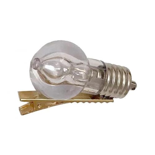 Bombilla brillante con clip de pelo de pico de pato divertido para fiesta de baile, luz LED...