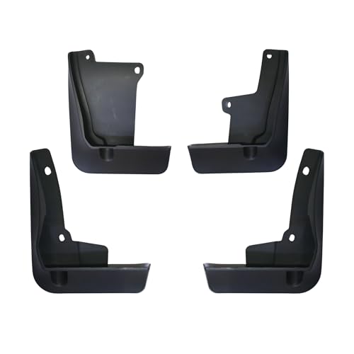 Image of KMH Premium Mud Flaps Compatible with Toyota Camry 2024 Onwards | Imported Quality Mud Splash Guards Shields, Durable Protection for Your Vehicle (Set of 4, Black)
