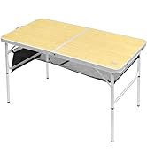 Amazon.co.jp: TIMBER RIDGE テーブル アウトドア 折りたたみテーブル