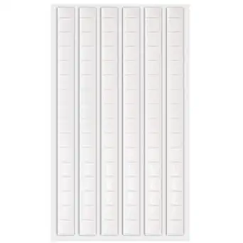 TOYMIS 96 Pieces Adhesive Poster Tacky Putty Sticky Non-Toxic Mounting Putty Reusable & Removable Wall Safe Tack Putty for Hanging Pictures and Museum, Art Photography(White)