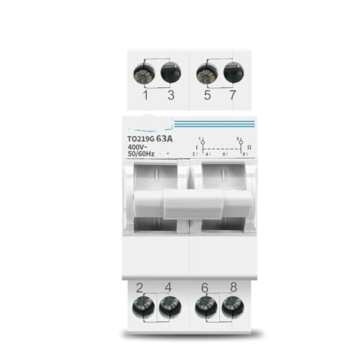 Interrupteur de transfert manuel MTS TO219G 2P 63A double alimentation