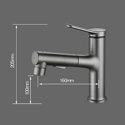 Robinet d'évier de lavabo extractible idéal pour la routine du matin - 4