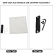 Rx400H Release Button, Car Trunk Hatch Back Door Handle Switch Opening Button Cover ABS Fits for RX330 2004-2009 Black
