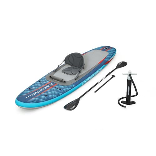 Bestway 10' x 33" x 6" / 3.05mx 84cm x 15cm Oceana Juego de Tabla de Remo y Kayak 2 en 1 de 10'