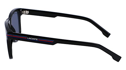 Lacoste Men's Sunglasses L995S - Black with Solid Blue Lens – Ansicht 3
