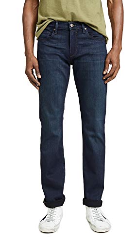PAIGE Men's Federal Slim Jeans in Russ Wash, Russ, Blue, 32