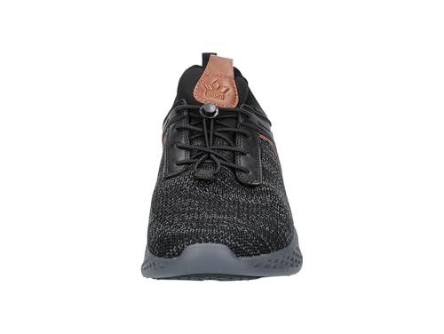Basket Lico Amaru homme bicolore noir gris légère en taille 46