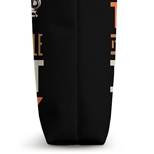 Bolsa Tote divertida Tamborine Tambourinist miniatura 3
