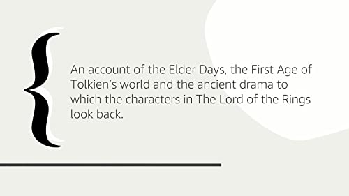 Image of The Silmarillion: The #1 New York Times Bestseller - The Foundational Epic Fantasy of Middle-Earth's First Age