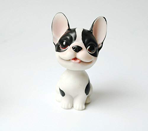 Mini résine chiot statue belle créative figurines d'art de collection pour étagère - 3