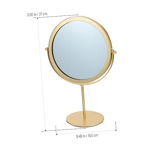 Espejo para maquillaje retro de escritorio miniatura 2