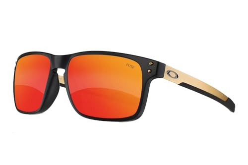 Image of Fuse Lenses Replacement Lenses For Oakley Holbrook Mix Sunglasses - | Polarized Lenses | UV400 Protection | Impact-resistant polycarbonate | Scratch-resistant coating