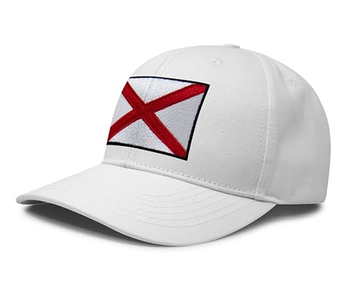Image of International Tie State Hat for Men and Women, Adjustable Snapback Trucker Baseball Cap with Embroidered Patch