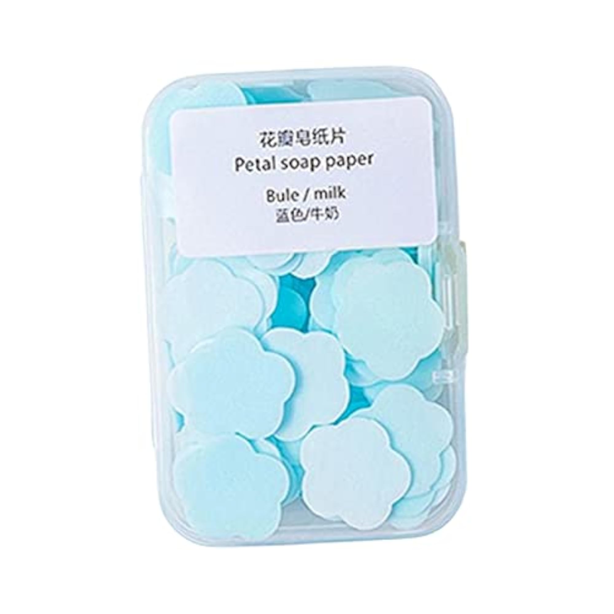 Cute Mini Flower Shape Paper Soap for Handwashing