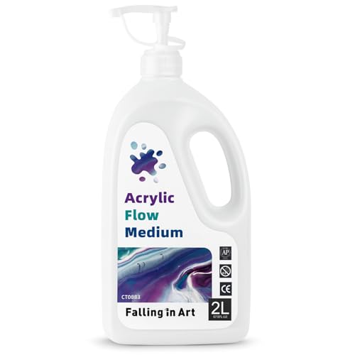 Image of Falling in Art 67.6 Oz Pouring Medium for Acrylic Paint