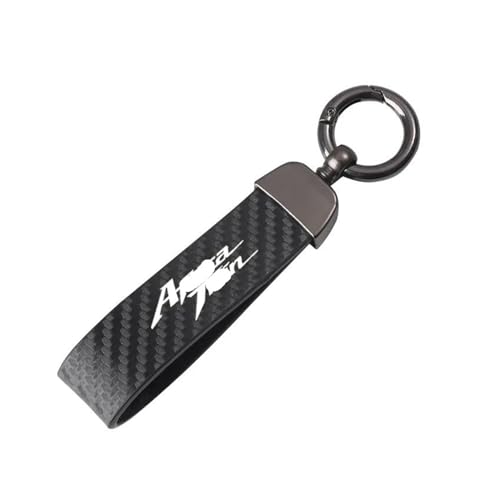 Porte-clés moto anti-rayure fibre de carbone sangle CRF1100L