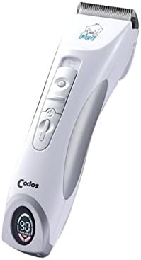 Professional Rechargeable Cordless Pet Dog Grooming Cipper Kits, Hair Trimmers, Electric Shaver with LCD Display Screen