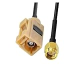 LOKLNEYK Car G*/PS an/te/na Adapter SMA Male to Fakra A B C D E Z Coaxial Pigtail...