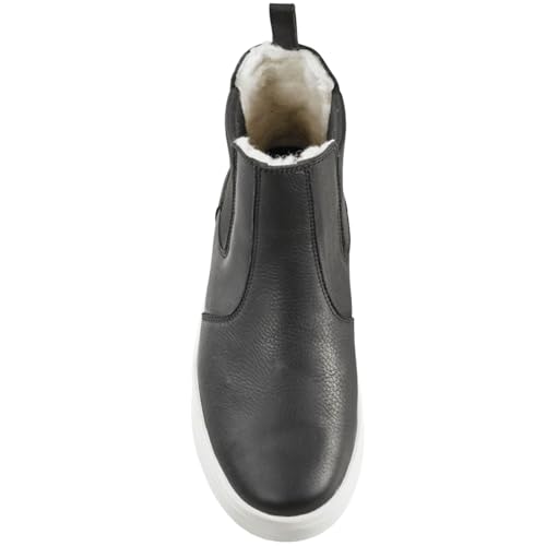 Image of Baffin Men's STRATHCONA Winter Boots | Warm Waterproof Insulated Slip-On Leather Boots with Wool Lining & Slip-Resistant Sole