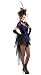 Rubie's Costume Victorian Raven Showgirl Dress