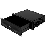 Compatibilité universelle : ses dimensions universelles lui permettent de s’adapter à de nombreux modèles de voitures, ce qui en fait un choix polyvalent pour tout véhicule. support de lecteur CD pour tableau de bord, organiseur pour autoradio