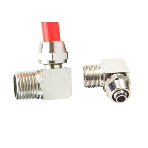 KL-PL6 KL-PL8 KL-PL10 KL-PL12 Fast Screwing Quick Connector Elbow Pneumatic Fitting 30Pcs(30PCS KL-PL12-02)