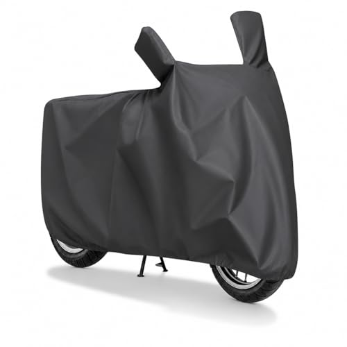 Image of Sulfar Water Resistant Universal Bike Cover UV Protection & Dustproof Bike Body Cover for Royal Enfield Bullet Bike (Grey)