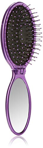 Wet Brush Mini Pop and Go Detangler - Purple - Exclusive Ultra-soft IntelliFlex