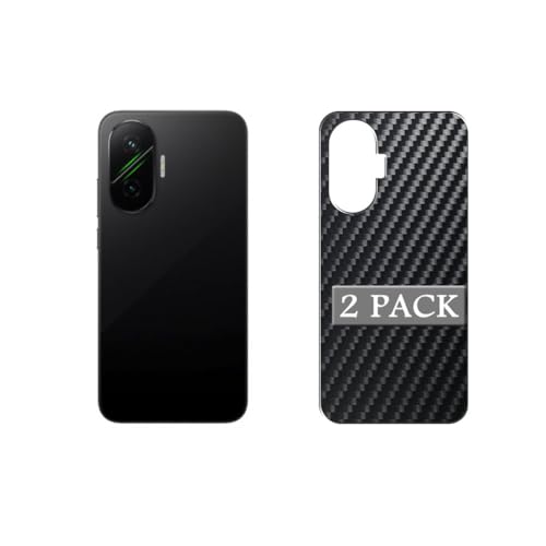 Vaxson 2-Pack Pellicola Protettiva Posteriore compatibile con XIAOMI POCO F7 Nero Back Film Protector Skin