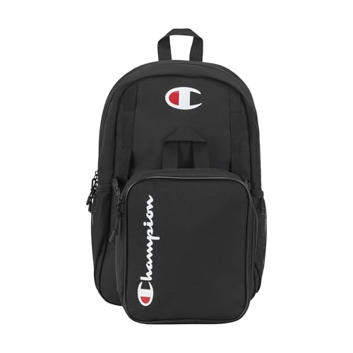 Champion Kit de almoço e mochila Mode, preto, tamanho único, Preto, One Size, Kit de almoço e mochila Mode