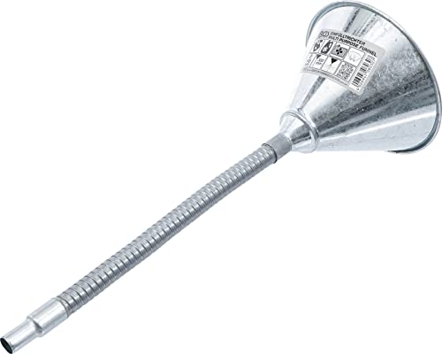 BGS 8030 | Einfülltrichter | Metall-Ausführung | Ø 145 mm | mit flexiblem Hals | Trichter / Einfüllhilfe