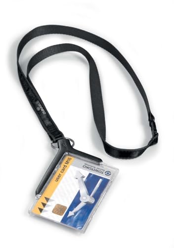 Porta pasaporte resistente con correa para colgar y proteger tarjetas de acreditación