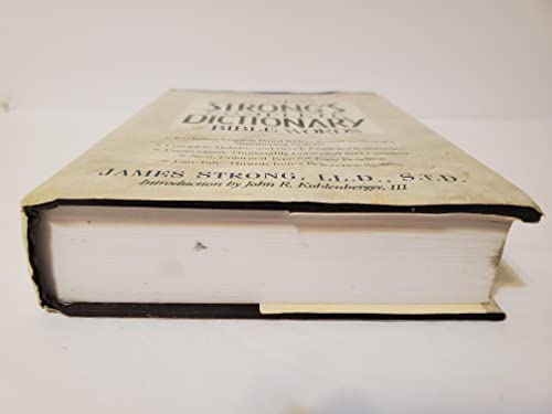 Image of The New Strong's Complete Dictionary of Bible Words