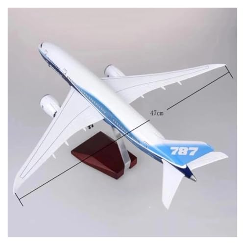 Modelo Air Force One Boeing 747 escala 1:150 de resina con luces LED 5