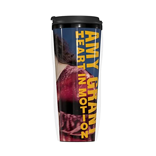 Amy Grant Heart In Motion Coffee Cup Insulated Double-Layer Mug Tumbler Cup With Lid #TOP4