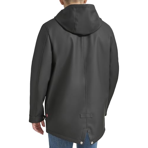 Levi's Men's Rubberized Rain Parka Jacket3
