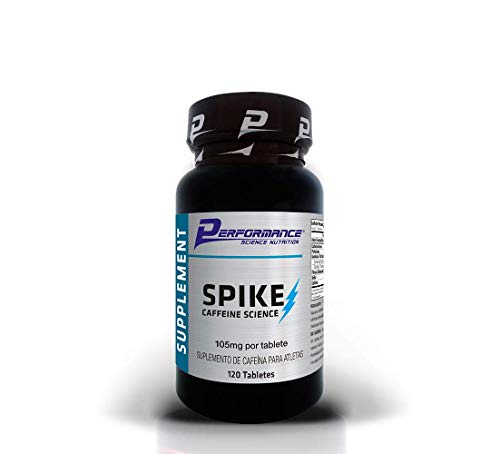 Spike Cafeína 105 mg 120 Tabletes - Performance Nutrition