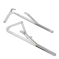 Attic Ladder Spreader Hinge Arms Replacement Kit for Werner 55-1 MFG 2006 and Older - (Pair)