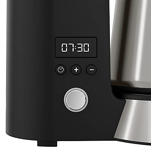 WMF Küchenminis Aroma Filterkaffeemaschine mit Thermoskanne, 87 Watt, Thermobecher to go, kleine Kaffeemaschine Timer… – Bild 6