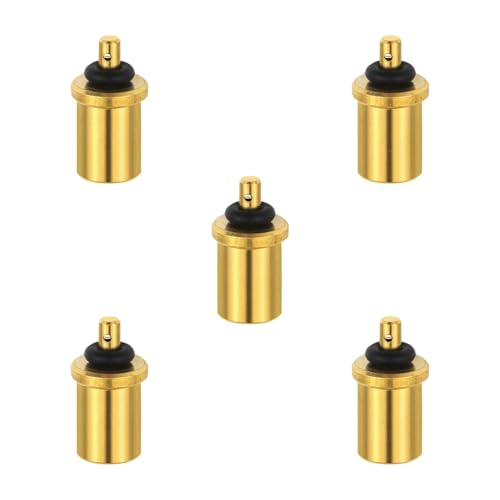 GKOXUQ 5Pcs Portable Refill Adapter Stove Connector Light Weight Conversion Adapter for Hiking Inflate Butanes Canister