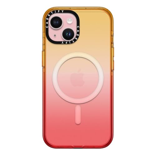 CASETiFY CpNg MagSafeΉ iPhone 15 P[X [MILKi (4x MIL-STD-810G) / 2.5m̗NA / MagSafe ɑΉ] - s[`wCY