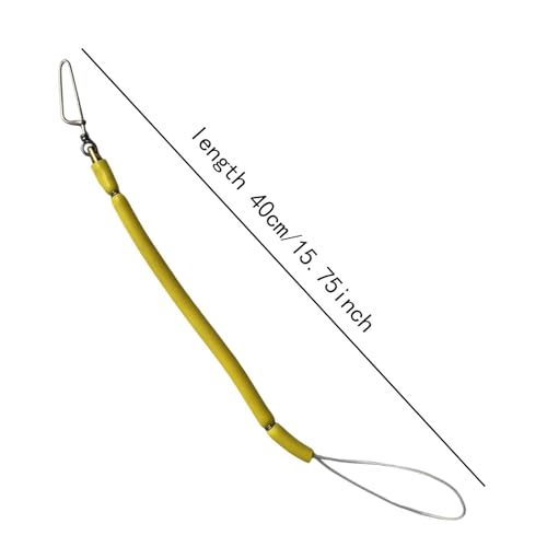 Longe élastique de plongée avec fixation acier inoxydable haut de gamme - 3