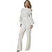QZKLWG Women's fashionable round neck top with grid splicing, long sleeved zipper, elegant jumpsuit