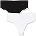 Produktbild Sloggi Damen Zero Cotton Hipstring C2P String, Mehrfarbig (Black Combination M014), M (2erPack