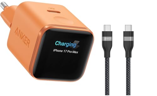Chargeur USB C 45W et adaptateur secteur avec câble pour smartphone et tablette