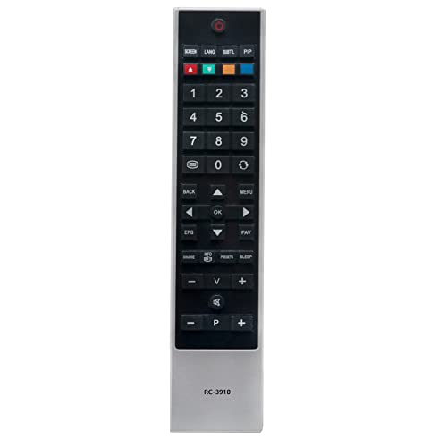 VINABTY RC-3910 Replacement Remote Control fit for Toshiba Freeview Smart TV 19BV500B 22BV500B 32BV700B 37BV700B 40KV700B 32BL502B 32BL702B 32BV501B 37BV701B 37BV701G 40BV700B 40BV700F 22KV500B - Image 2