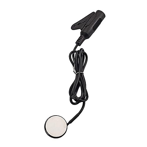 VANZACK Guitar Pickup Microphone Transducer for Acoustic Instruments Versatile Black Piezo Pickup for Guitar Violin Banjo Mandolin Ukulele Capture Durable Design